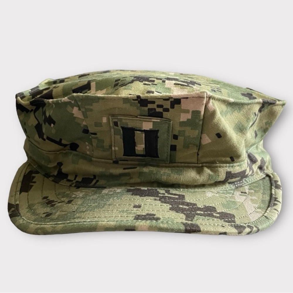 Military Digital Camouflage Cap Hat Size 7-1/2 Unisex Cap Utility NWU Woodland